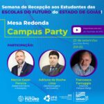 Live sobre a Campus Party 2022 recepciona alunos das Escolas do Futuro