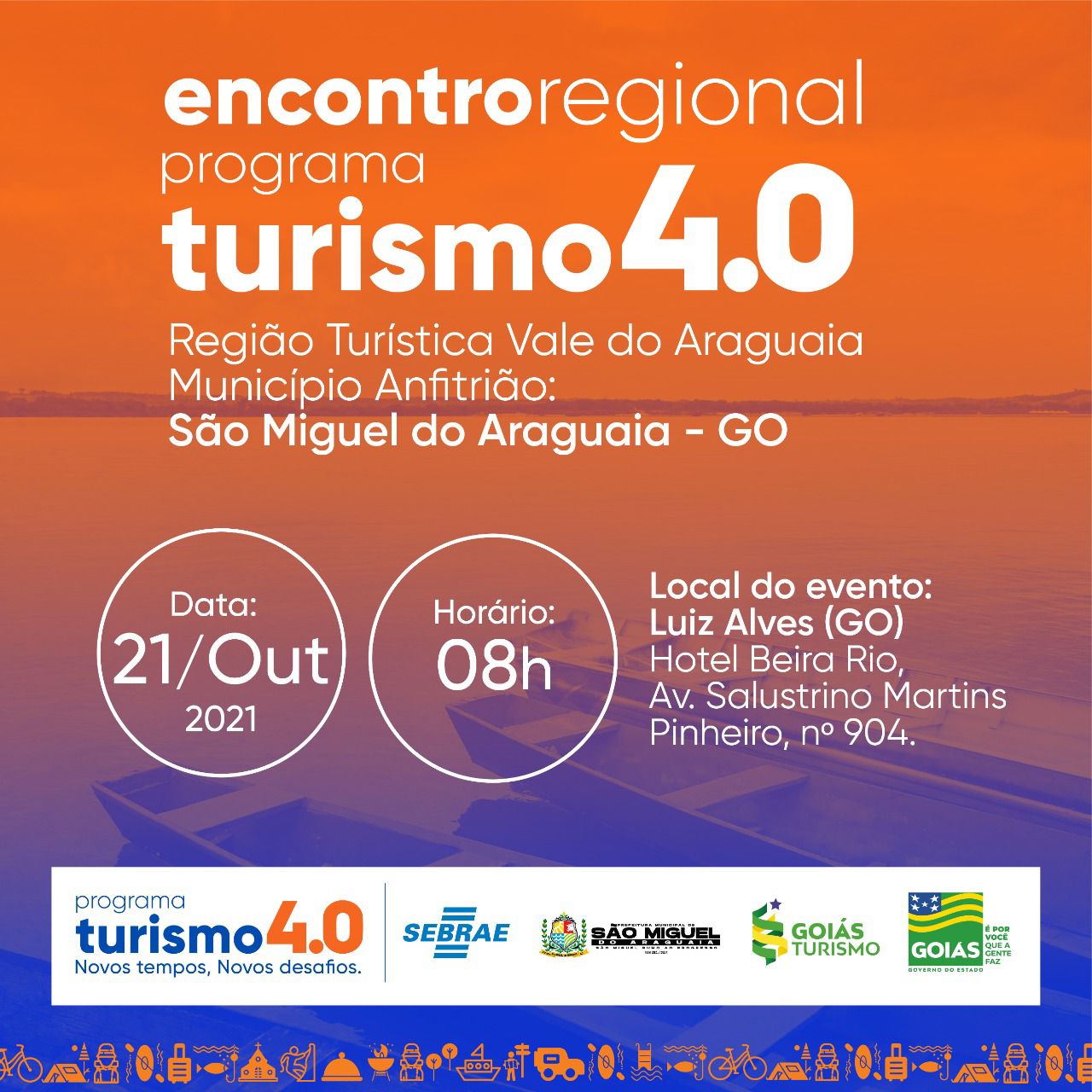 Goiás Turismo promove encontros em Niquelândia e São Miguel do Araguaia