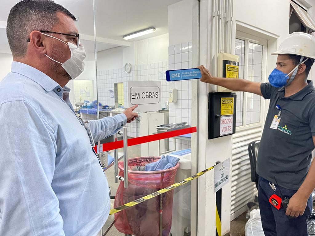 Hugo moderniza Centro de Material e Esterilização