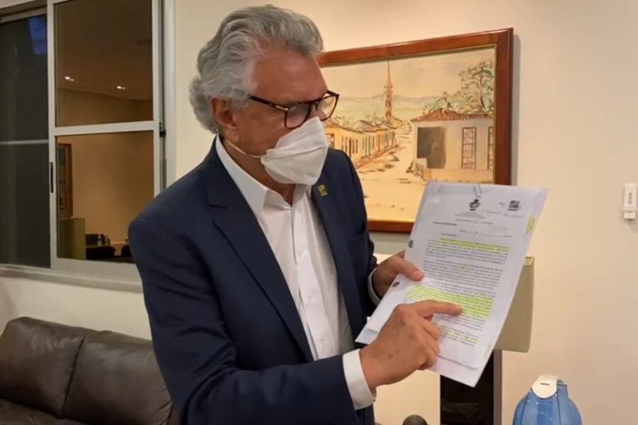 Caiado envia PL à Alego para contratar empréstimo, quitar dívida bilionária de gestão anterior