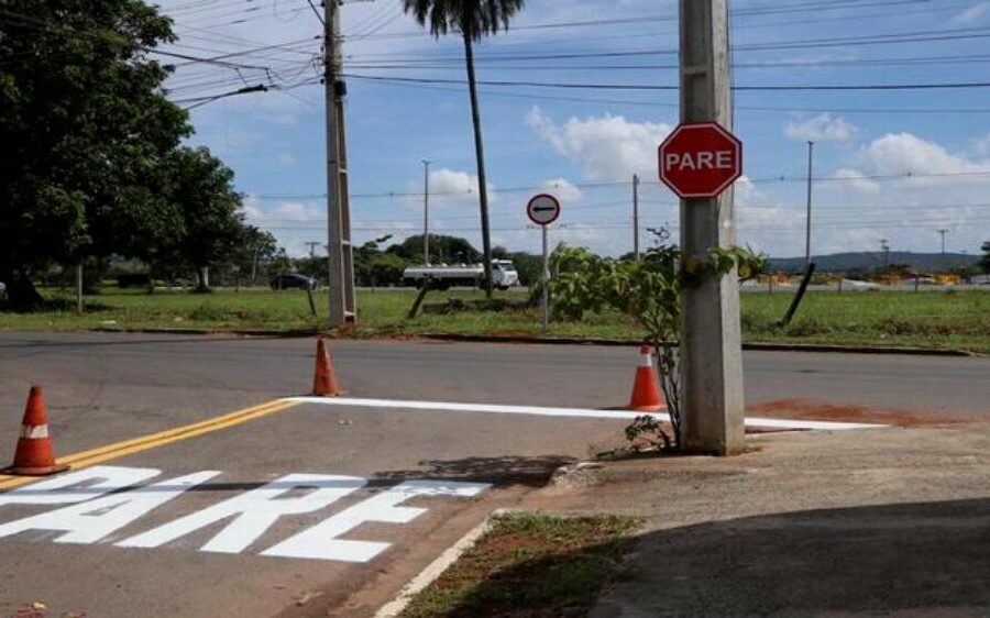 Codego revitaliza sinalização no Distrito Agroindustrial de Senador Canedo
