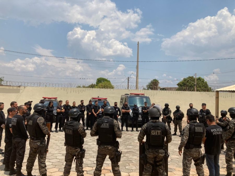 Operação Atena atua no sistema prisional goiano