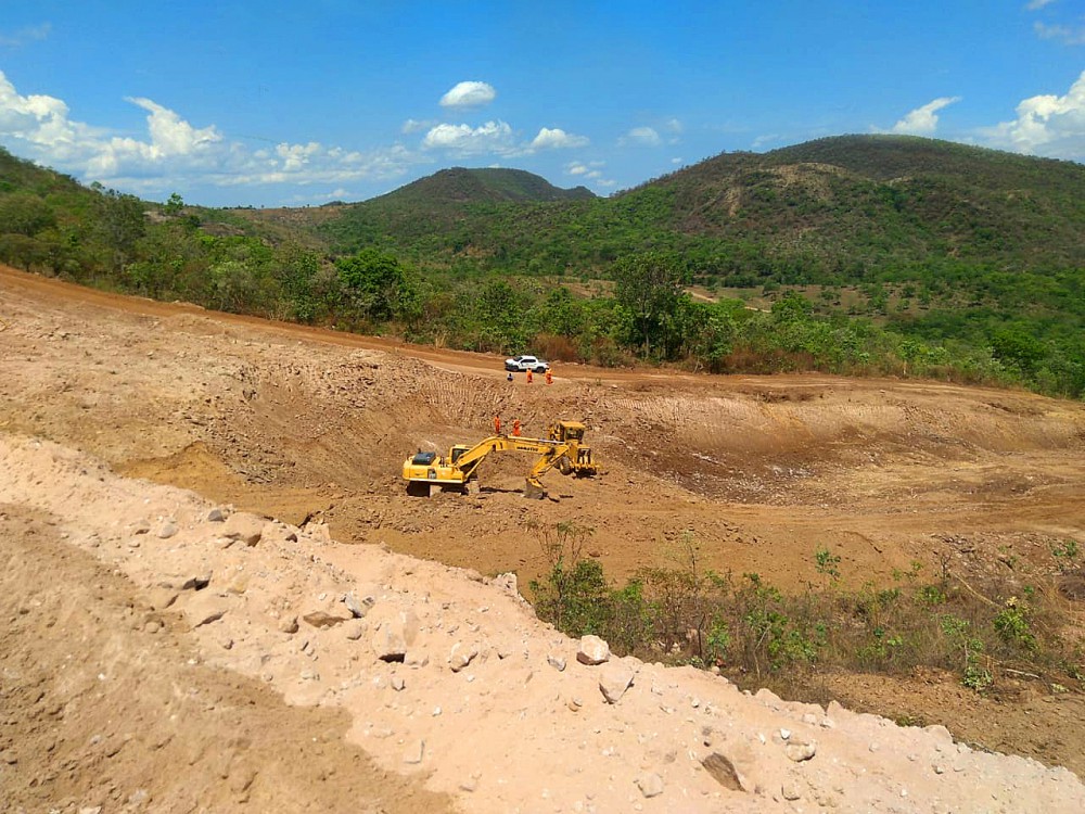 Governo pavimenta trecho da GO-132, entre Minaçu e Colinas do Sul