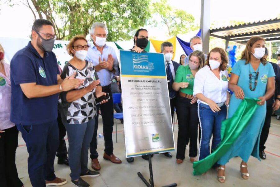 Inaugurada reforma do Ceja Arco-Íris que passa a ter ensino integral