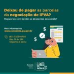 Economia envia e-mail para contribuintes com IPVA parcelado em atraso