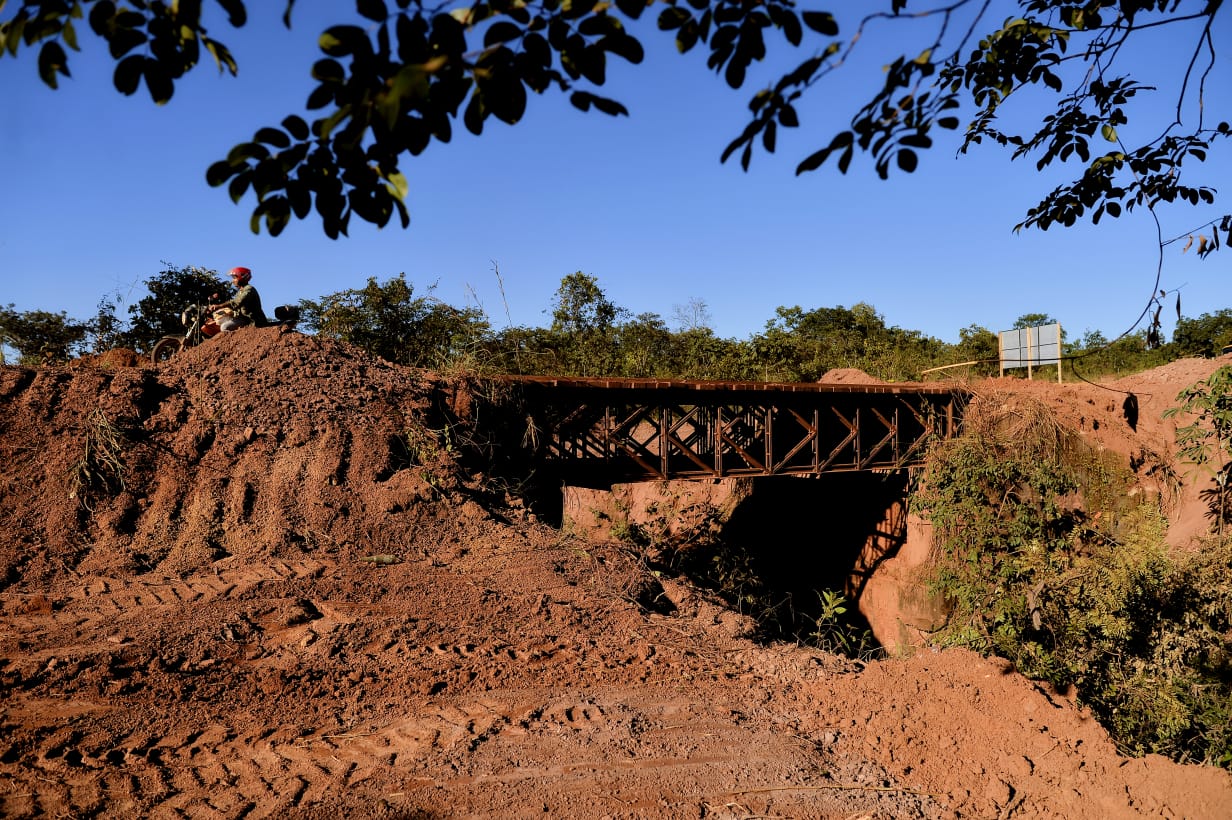 Goinfra interdita trecho da GO-334 para construção de duas pontes