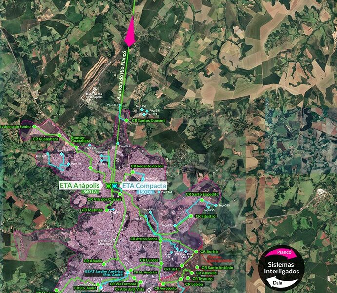 Saneago apresenta sistemas de abastecimento que atendem Anápolis