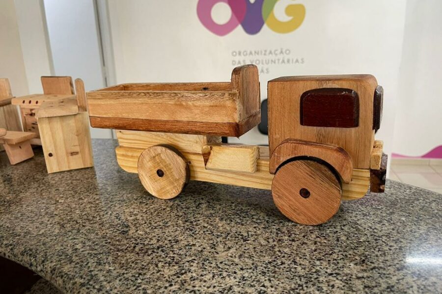 Administração Penitenciária entrega brinquedos para doação no Mutirão