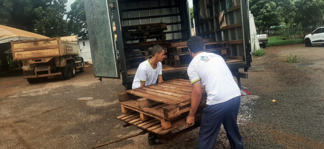 Estudantes revitalizam áreas de colégio estadual em Rio Verde