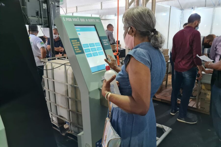 Mutirão em Aparecida terá totens do Expresso disponíveis para a população