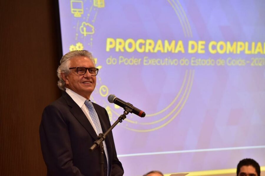 Caiado entrega premiação do Programa de Compliance Público e do Goiás Mais Transparente