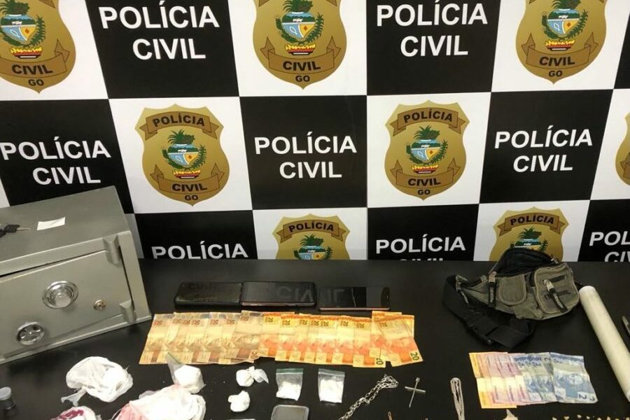 Operação apura tráfico de drogas e agiotagem em Luziânia