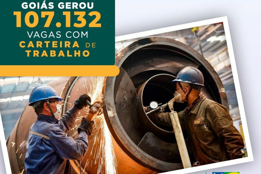Goiás é líder na geração de empregos no Centro-Oeste, diz Caged