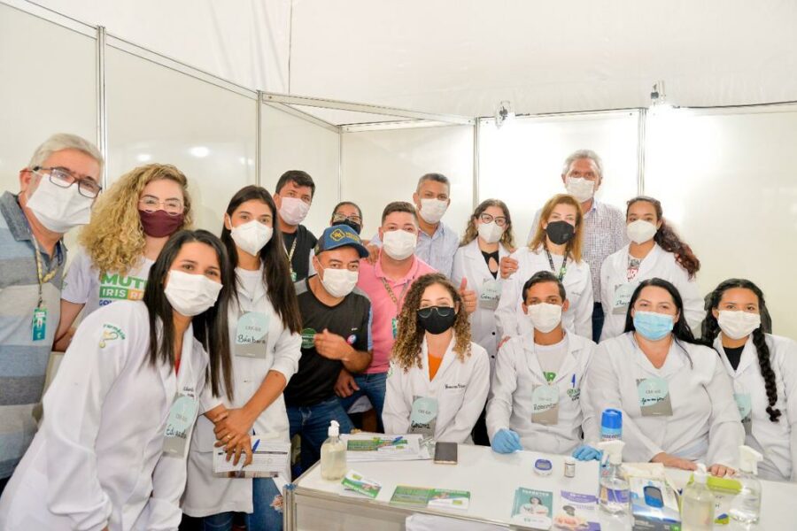 SES participa do Mutirão Iris Rezende, em Aparecida, com 2 mil consultas oftalmológicas