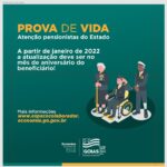 Prova de vida será no mês de aniversário a partir de janeiro