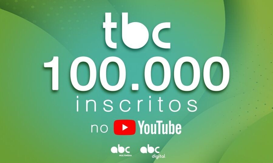 Canal da TBC no YouTube atinge de 100 mil seguidores