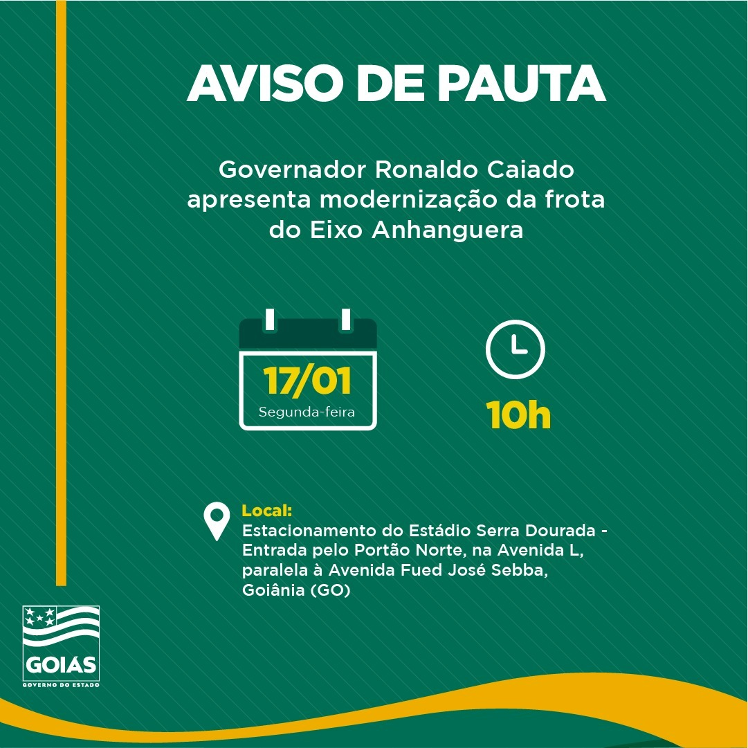 Caiado apresenta 1º ônibus articulado 100% elétrico para o Eixo Anhanguera, nesta segunda