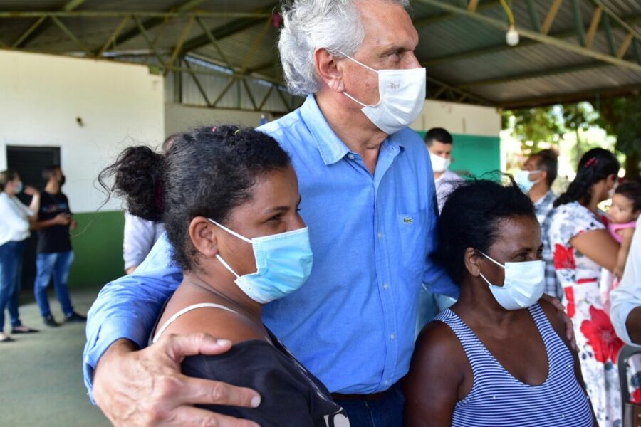 Caiado vistoria municípios afetados pelas fortes chuvas