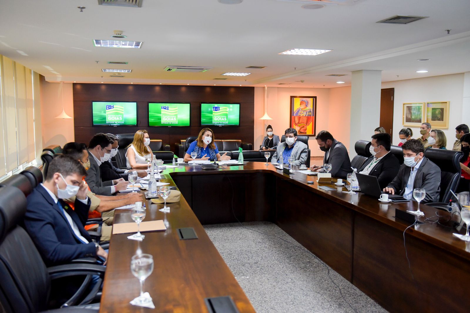 Gracinha se reúne com prefeitos de municípios afetados pelas chuvas