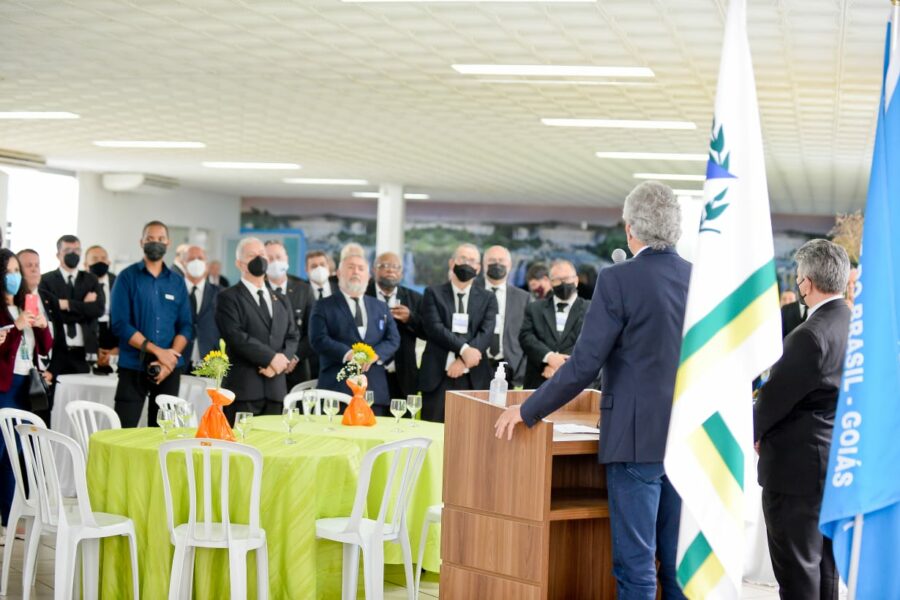 “Estamos corrigindo os rumos do Estado”, afirma Caiado em reunião com membros da maçonaria