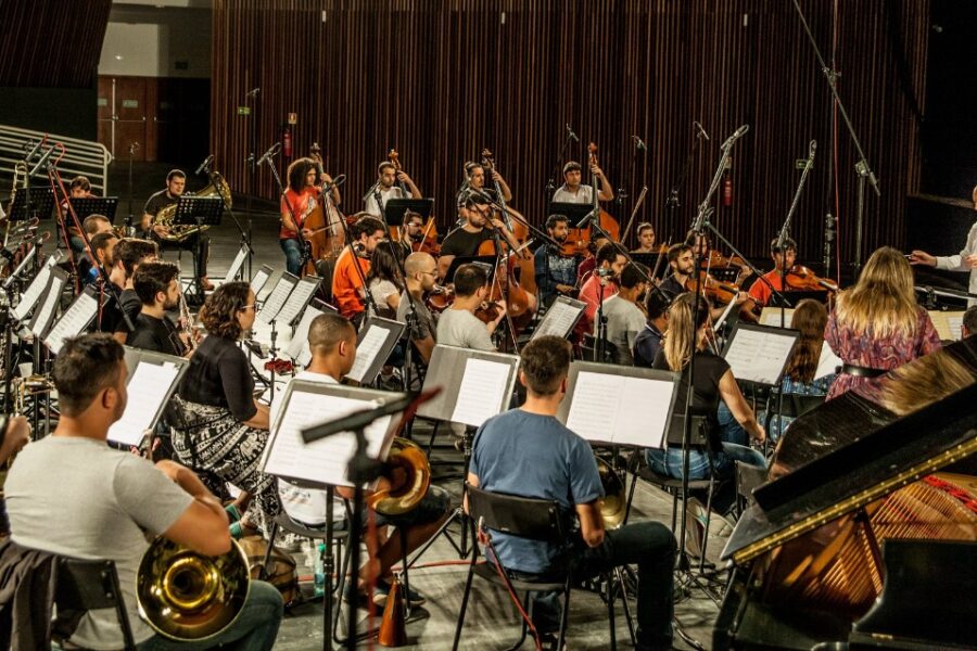 Filarmônica de Goiás grava CD para divulgação internacional