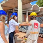 Gracinha Caiado vistoria obra do novo Centro de Adolescentes Tecendo o Futuro