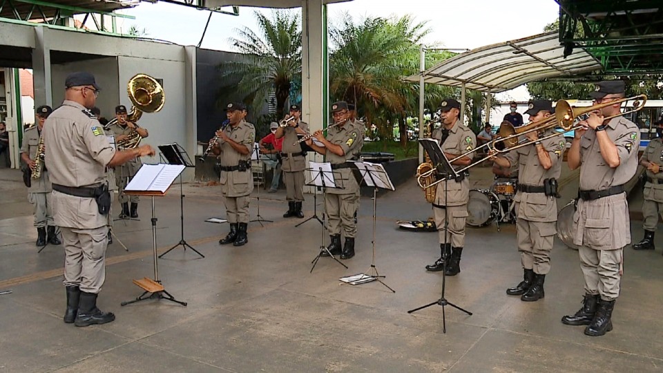 Projeto Cultura e Segurança leva música aos terminais da Grande Goiânia