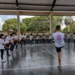 Em Aparecida de Goiânia, finalizadas obras de três quadras esportivas em escolas estaduais