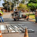 Governo de Goiás implementa sinalização nas ruas de Água Limpa