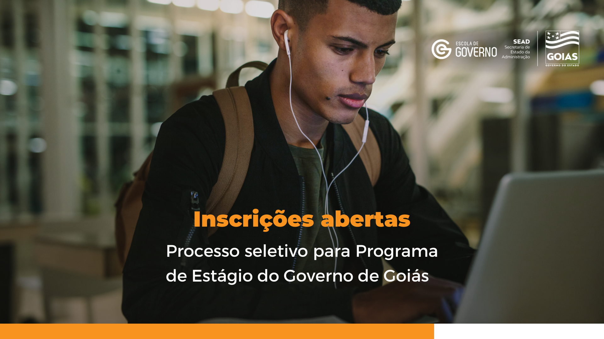 Abertas as inscrições para seleção do Programa de Estágio do Governo de Goiás