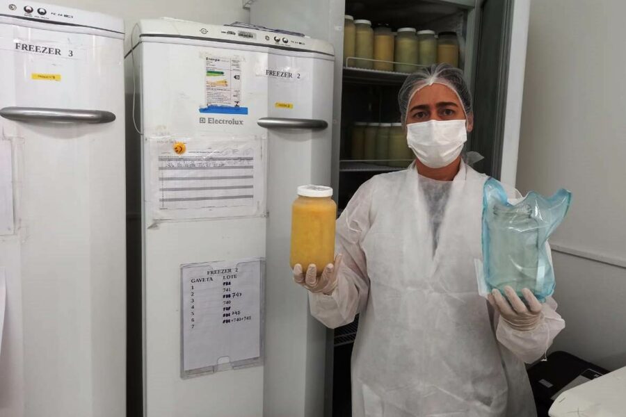 Recém-nascidos internados em UTIs neonatais precisam de doação de leite materno