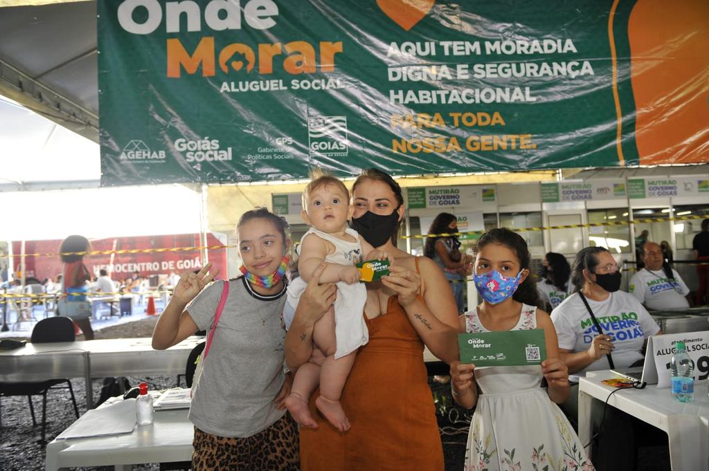 Governo de Goiás passa a atender mais cinco cidades com Aluguel Social