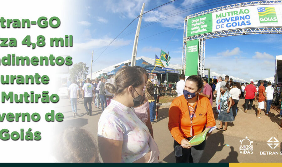 Mutirão: Detran realiza 4,8 mil atendimentos durante 3ª edição do evento