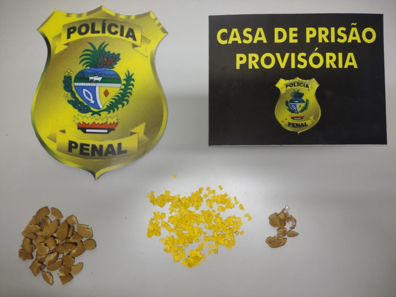 Mais de 600 porções de droga são apreendidas na CPP de Aparecida de Goiânia