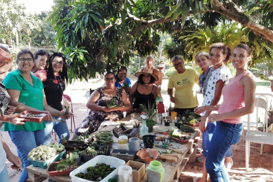 Emater realiza curso de Paisagismo Rural e Agroecologia em Mineiros￼