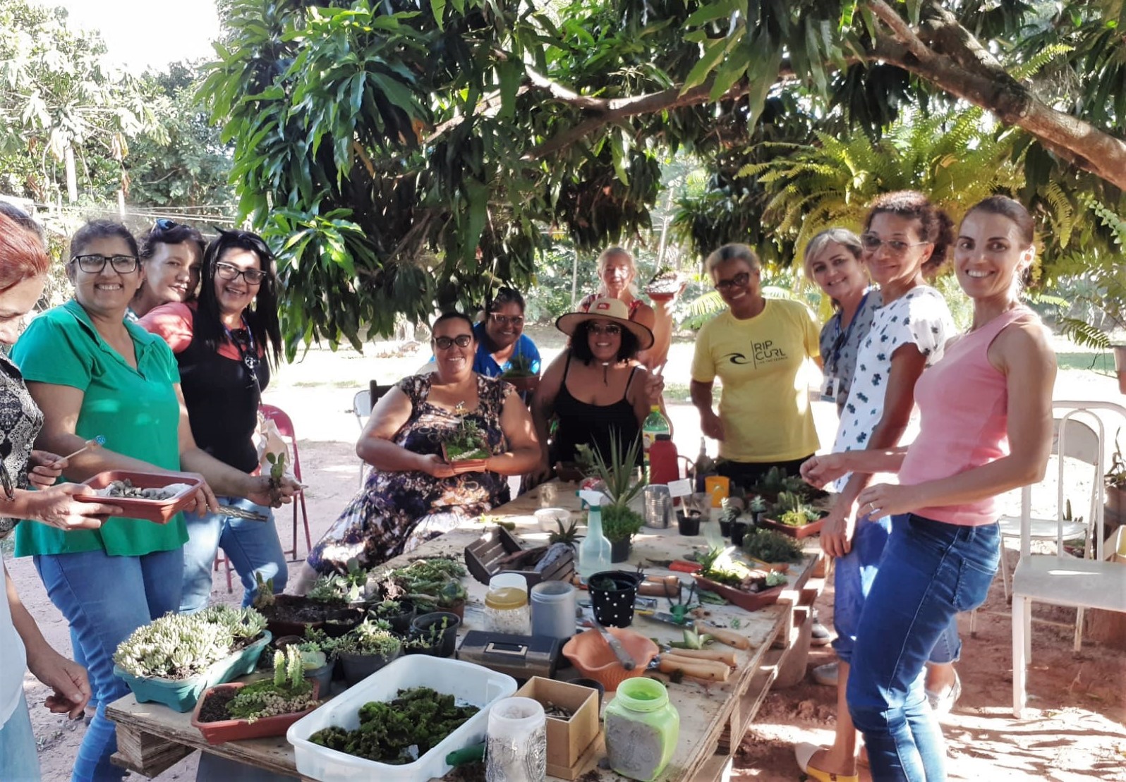 Emater realiza curso de Paisagismo Rural e Agroecologia em Mineiros￼