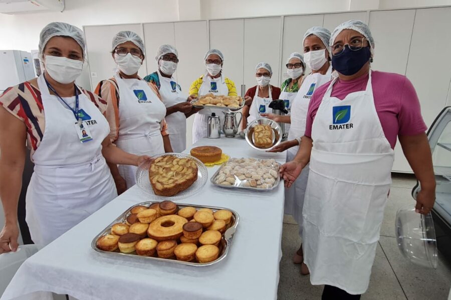 Emater realiza Curso de Quitandas na nova Unidade Didática de Agroindústria