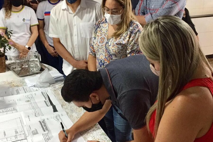 Estado investe na ampliação de escola em Rio Verde