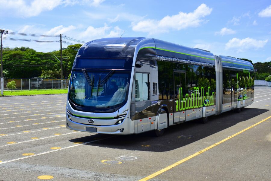 Projeto de ônibus elétricos no Eixo Anhanguera avança na Metrobus