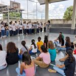 Em Aparecida de Goiânia, Governo de Goiás constrói 14 quadras esportivas em escolas estaduais