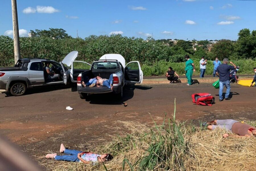 Hospital de Santa Helena de Goiás realiza simulado de catástrofe