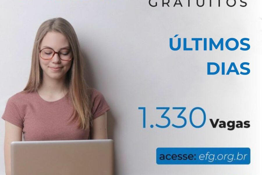 Inscrições a cursos gratuitos nas Escolas do Futuro de Goiás terminam neste domingo