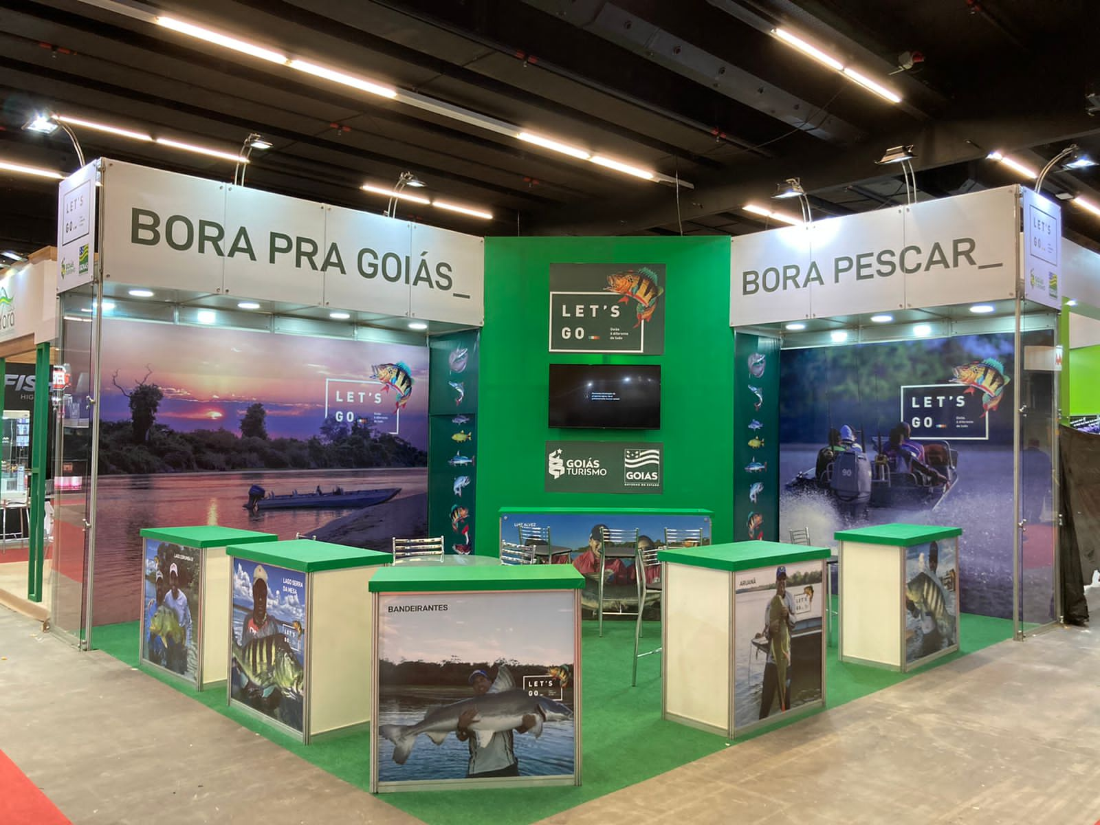 Turismo de Pesca Esportiva de Goiás se consolida na maior feira do segmento na América Latina