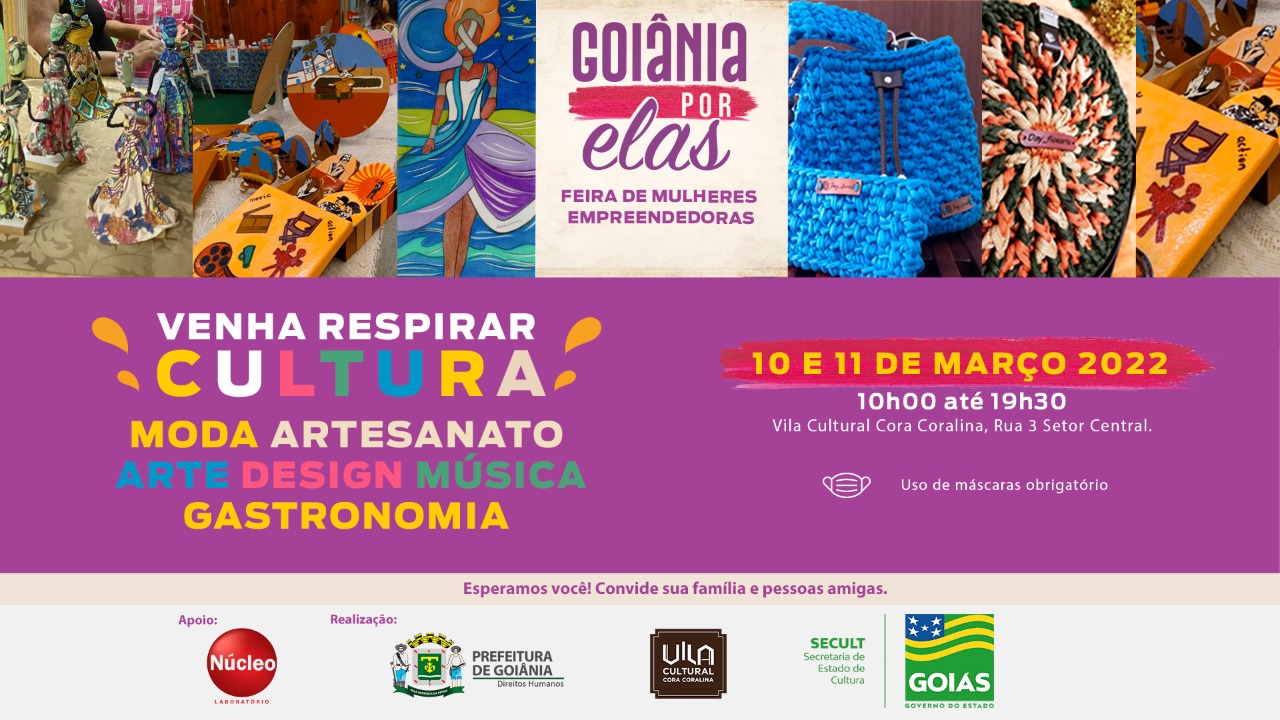 Feira Goiânia por Elas reúne empreendedoras de diferentes áreas na Vila Cora Coralina