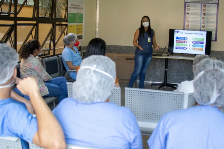 Crer realiza capacitação sobre vigilância epidemiológica aos colaboradores