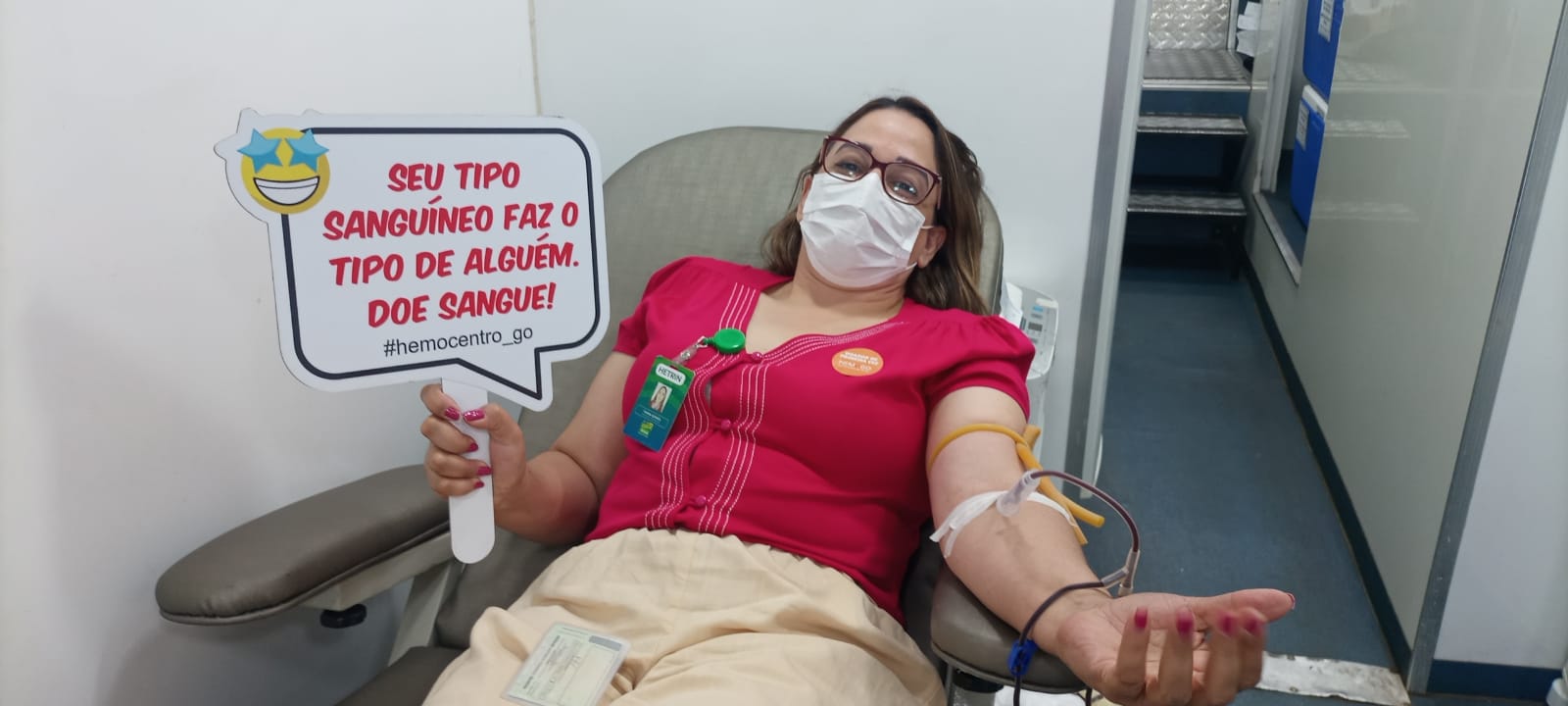 Parceria entre Hetrin e Hemocentro de Goiás tem coleta de 52 bolsas de sangue