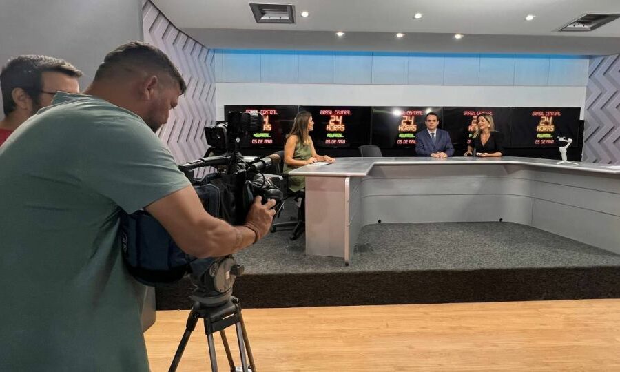 Brasil Central vai inaugurar auditório e estúdio com 24 horas de programação