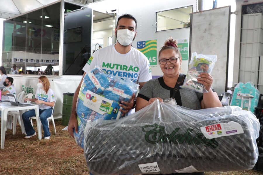 OVG entrega mais de 800 benefícios no 4º Mutirão Governo de Goiás
