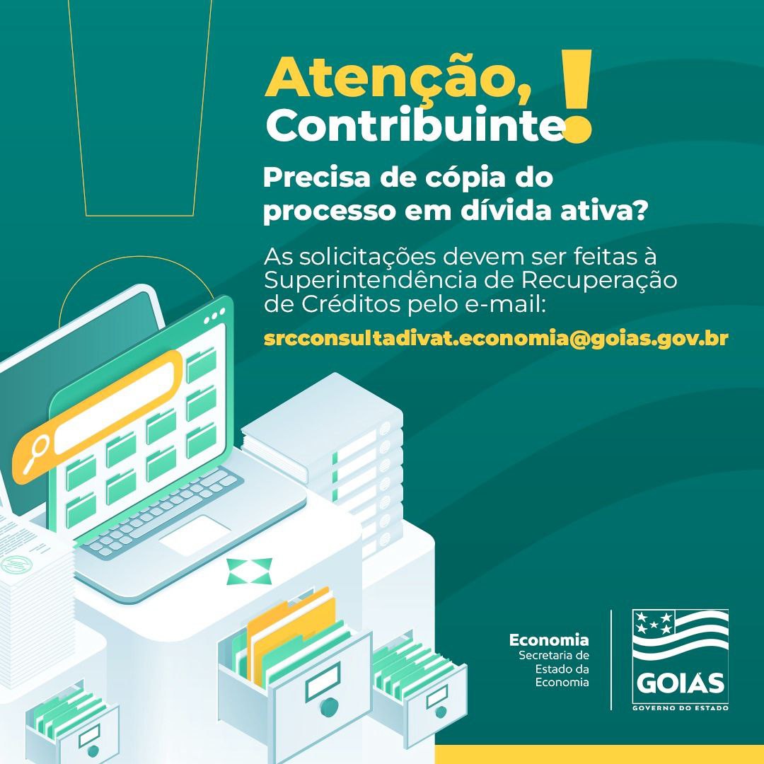 Contribuinte pode realizar pedidos de vistas e cópia de processos em dívida ativa por e-mail