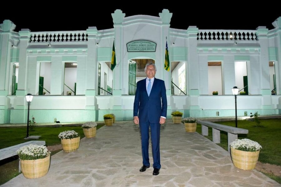 Caiado inaugura sexta Policlínica, na cidade de Goiás